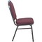 Flash Furniture Burgundy Banquet Chair, Silver CBMW-202 - alternate 3